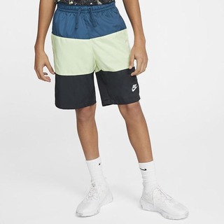 Pantaloni Scurti Nike Sportswear Woven Baieti Albastri Negrii Albi | KDBW-84673